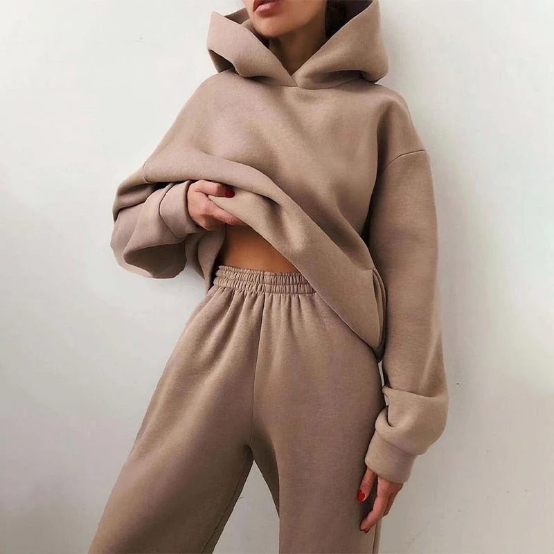 Jogginganzug Damen | 2-teiliges Set & Elastikbund-Komfort