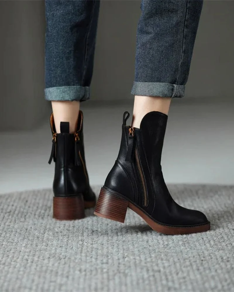 Alina | Elegante Zeitlose Stiefeletten Damen
