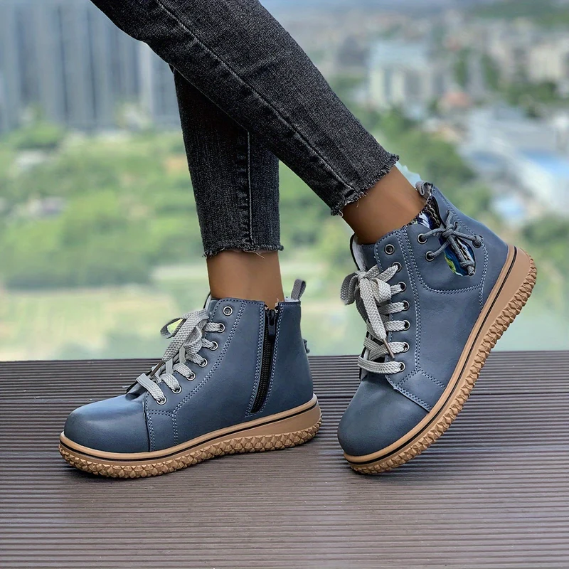 Ella | Stilvolle Leder Boots Damen Trend