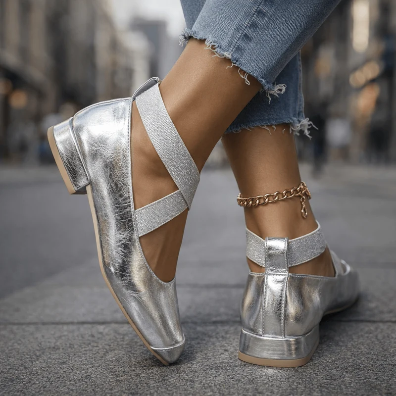Sofia | Modische Riemchen Heels Damen Look