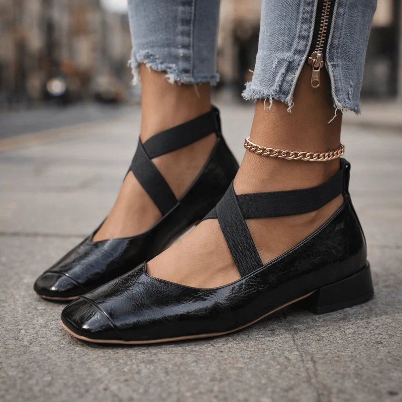 Sofia | Modische Riemchen Heels Damen Look