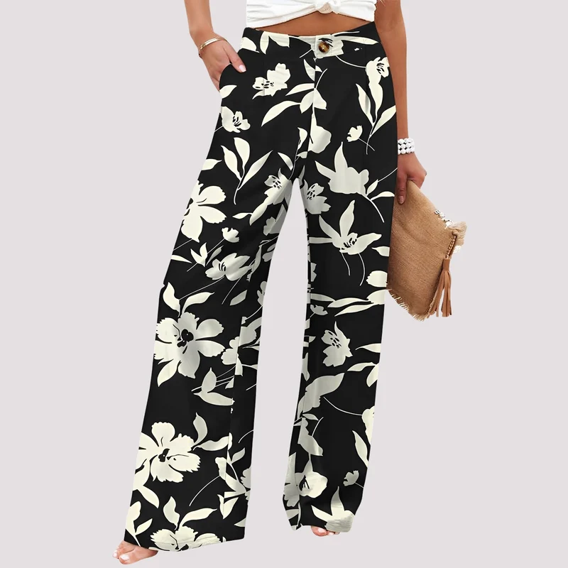 Damenhose | Weites Bein & High-Waist-Komfort