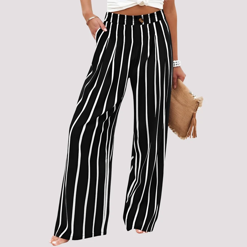 Damenhose | Weites Bein & High-Waist-Komfort