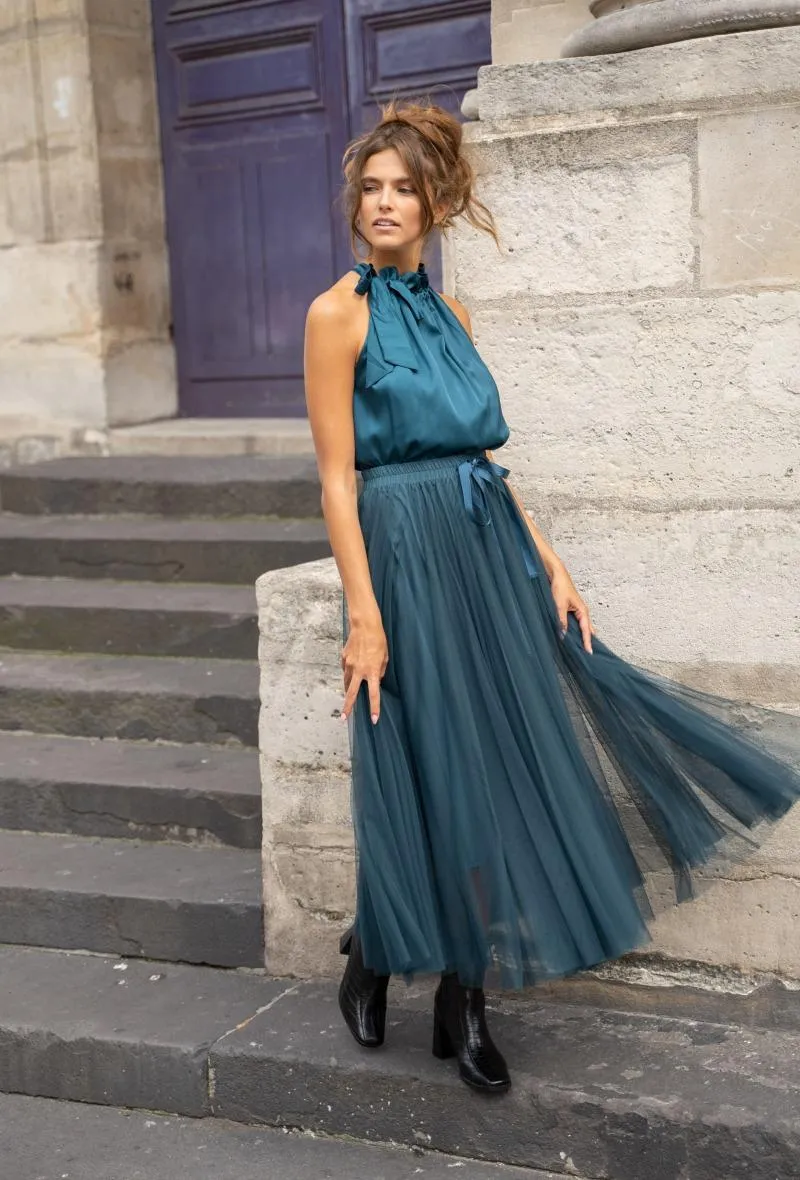 Maxirock Damen | Tüll & Fließendes Festliches Design