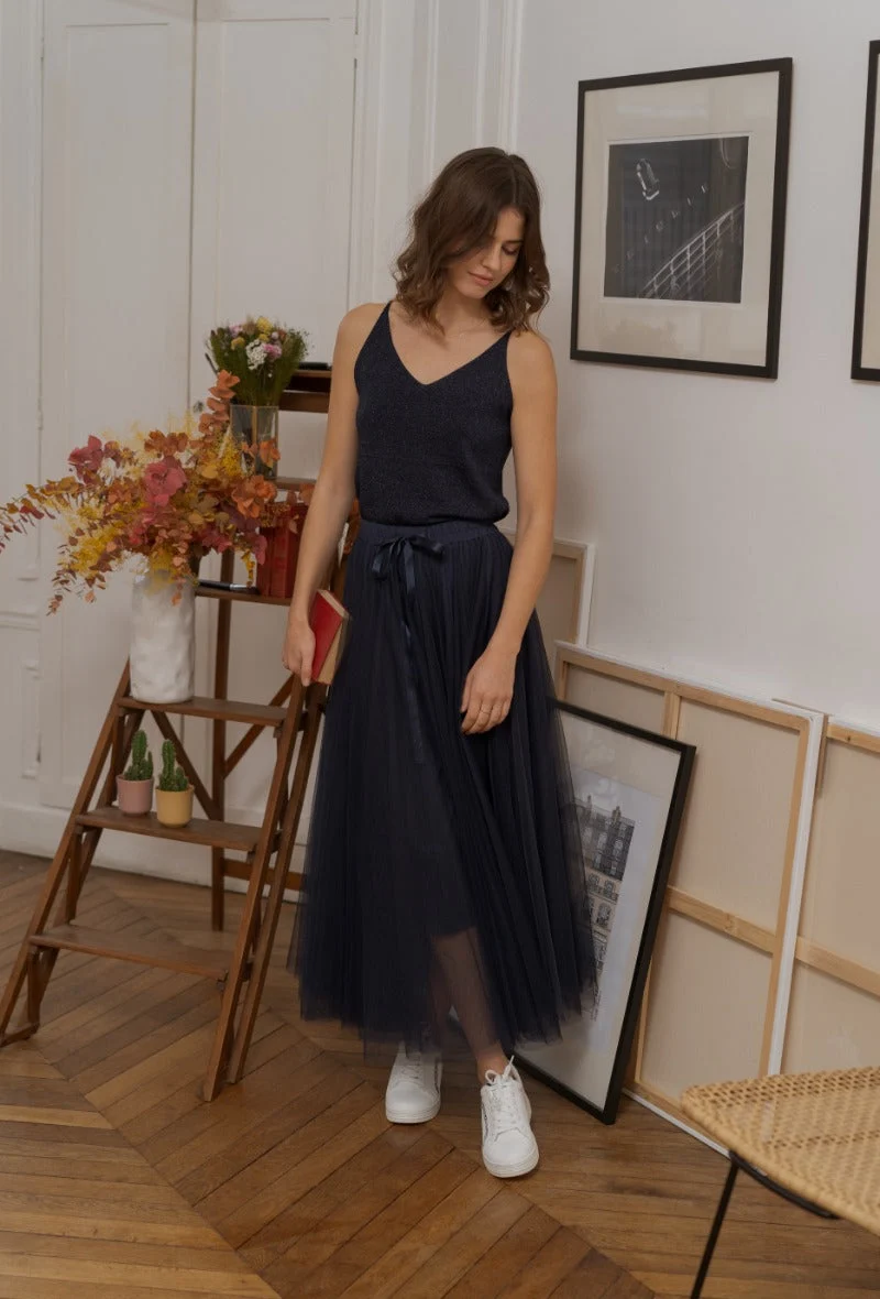 Maxirock Damen | Tüll & Fließendes Festliches Design
