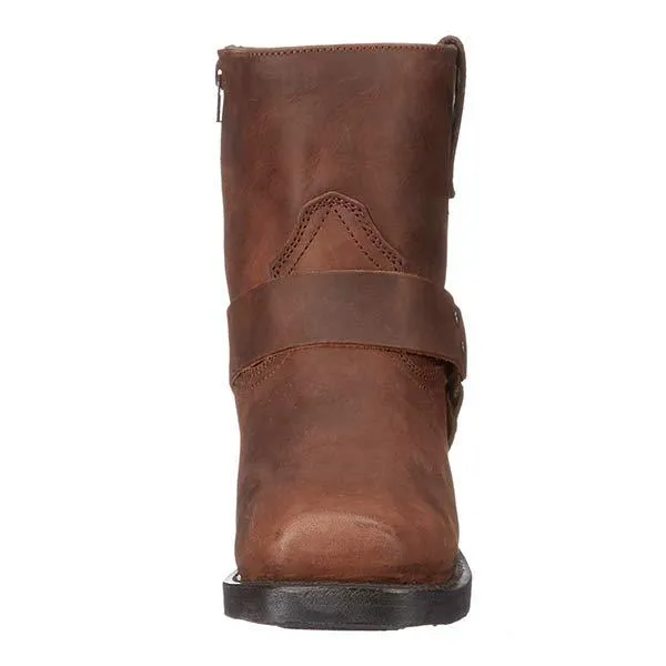 Cowboystiefel Herren | Seitlicher Reißverschluss & Rutschfester Halt