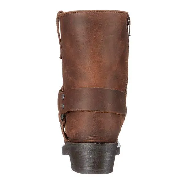 Cowboystiefel Herren | Seitlicher Reißverschluss & Rutschfester Halt