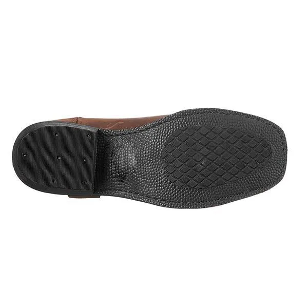 Cowboystiefel Herren | Seitlicher Reißverschluss & Rutschfester Halt