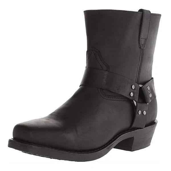 Cowboystiefel Herren | Seitlicher Reißverschluss & Rutschfester Halt