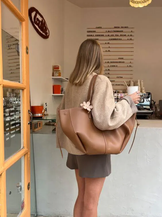 Vintage Tote bag Damen | Geräumiges Design & stilvoller Auftritt