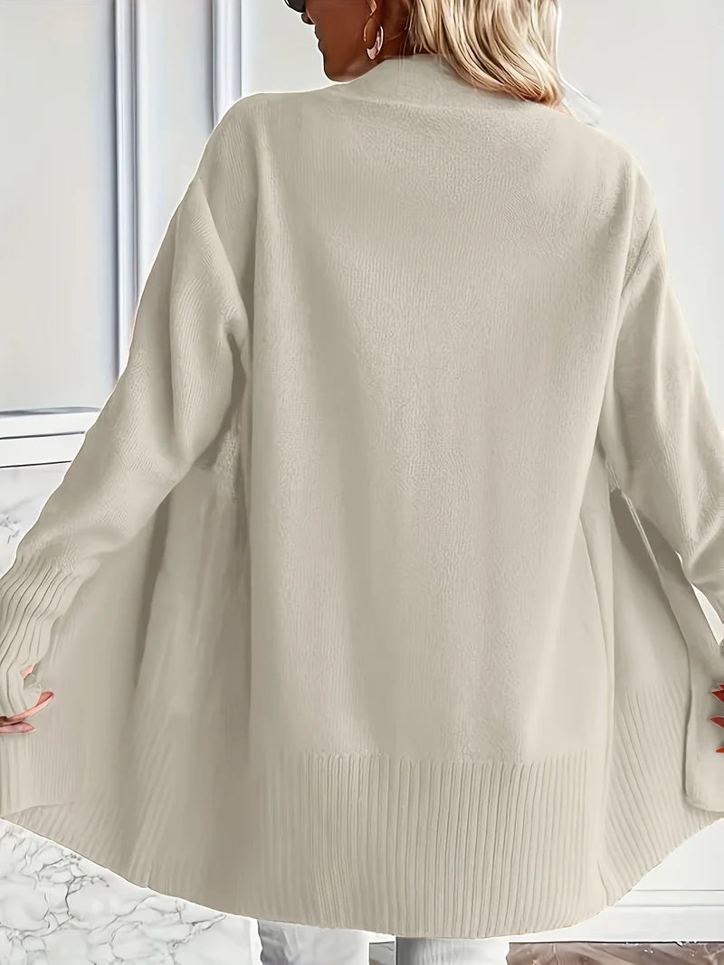 Leonie | Kuscheliger Cardigan Offener Schnitt