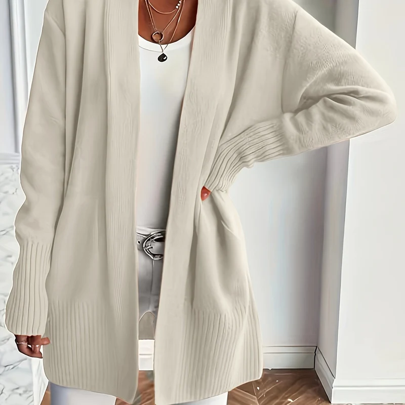 Leonie | Kuscheliger Cardigan Offener Schnitt