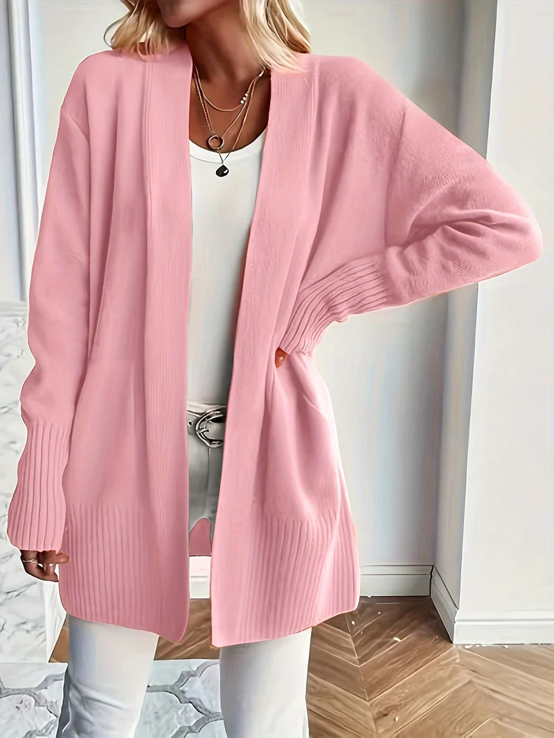 Leonie | Kuscheliger Cardigan Offener Schnitt