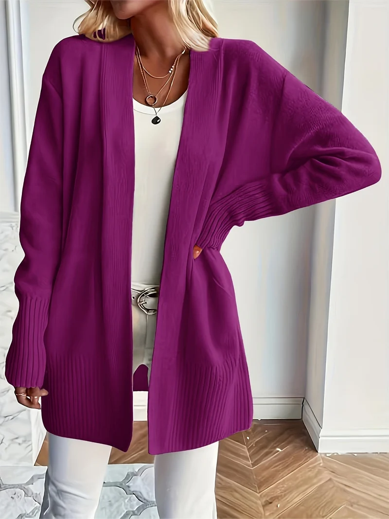 Leonie | Kuscheliger Cardigan Offener Schnitt