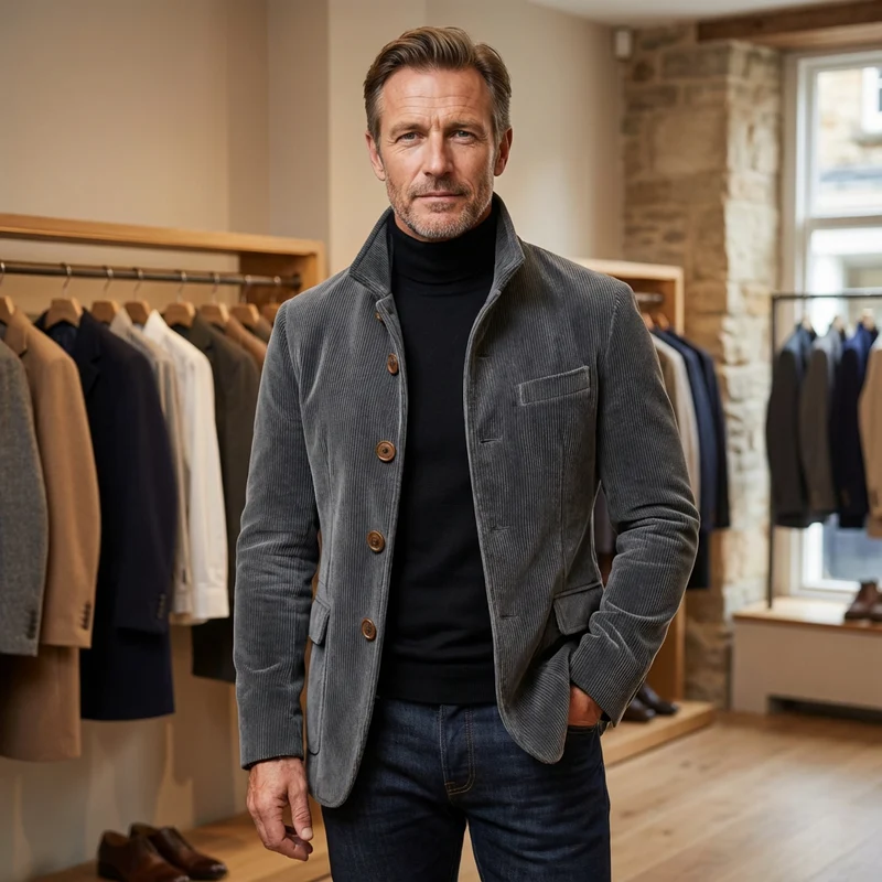 Jan | Hochwertige Herrenjacke klassisch elegant