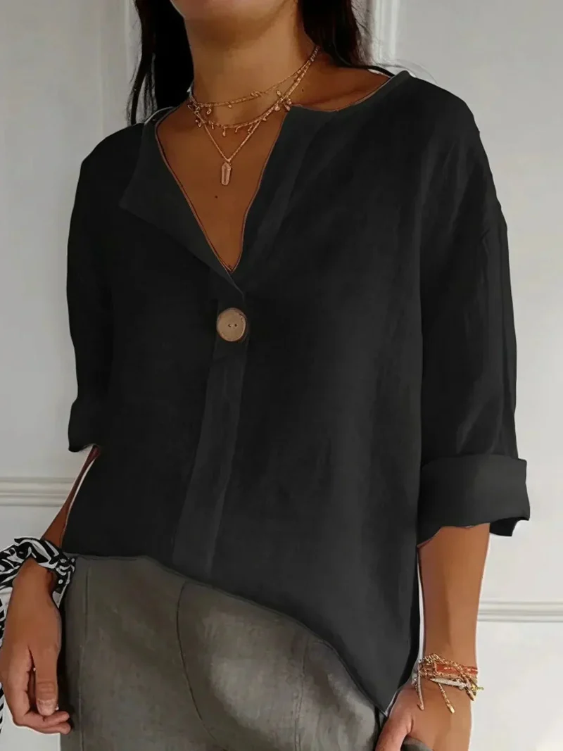V Ausschnitt Bluse Damen | Lässig & Elegant