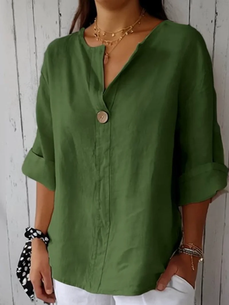 V Ausschnitt Bluse Damen | Lässig & Elegant