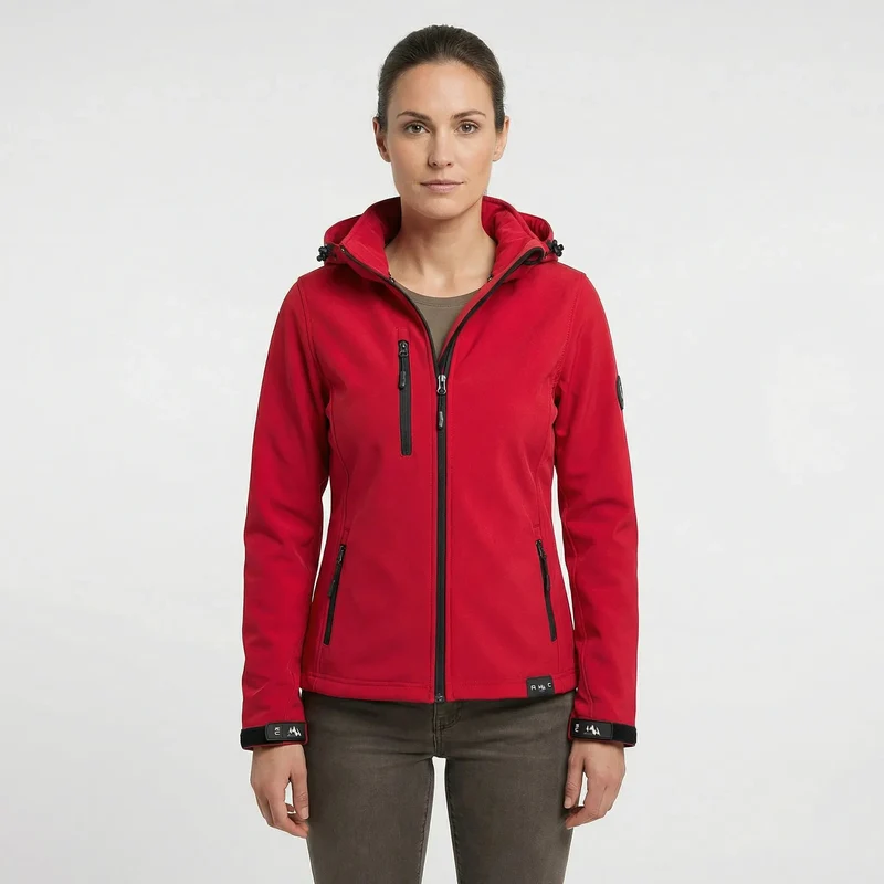 Softshell Jacke Damen | Kapuze & Windabweisender Schutz