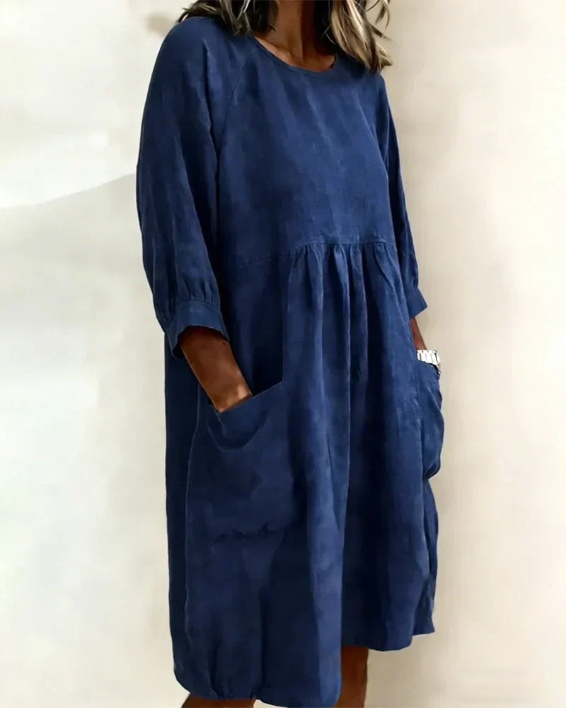 Paula | Charmantes 3/4-Arm-Kleid Damen