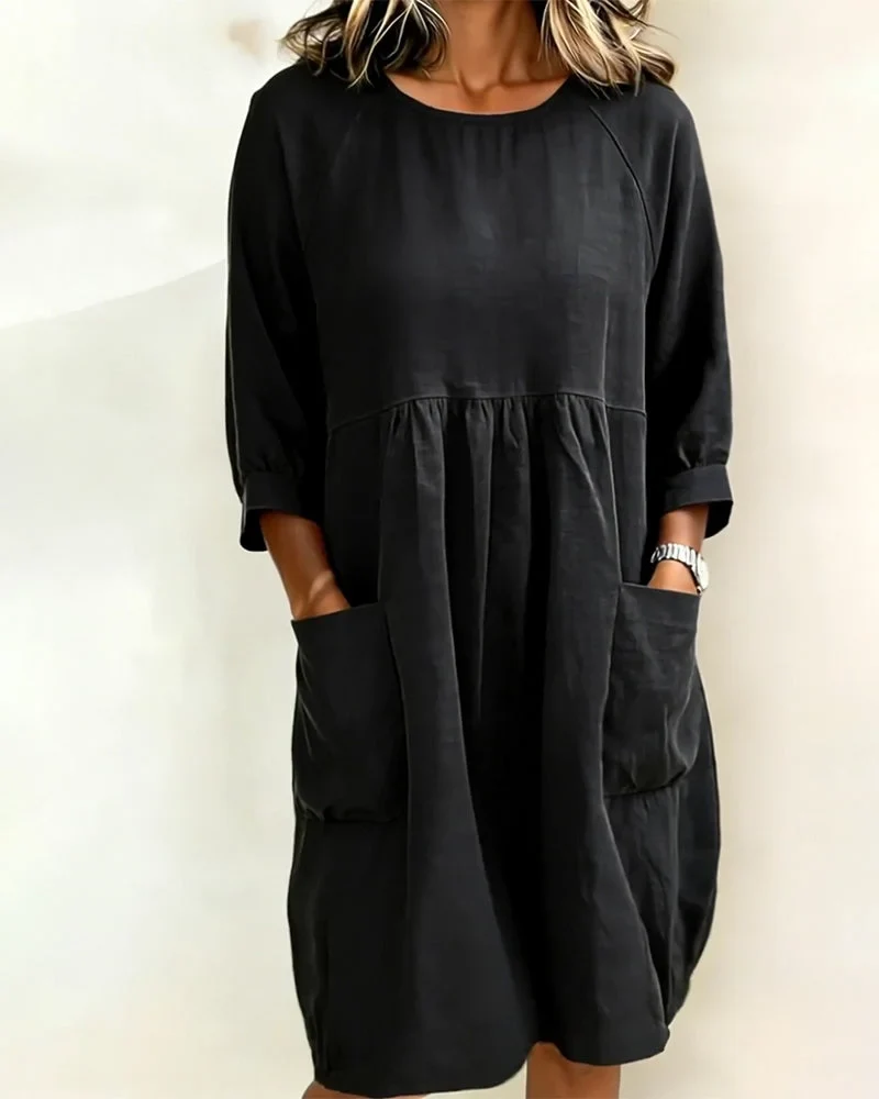 Paula | Charmantes 3/4-Arm-Kleid Damen