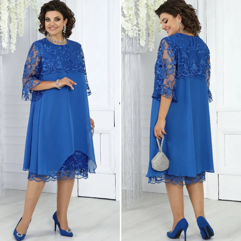 Paula | Lässiges Damen Midikleid elegant