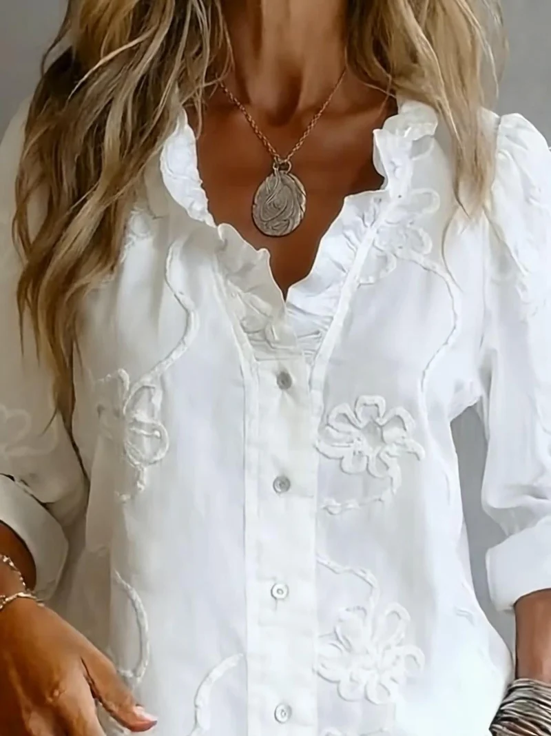 Jana | Damenbluse Freizeit komfortabel elegant