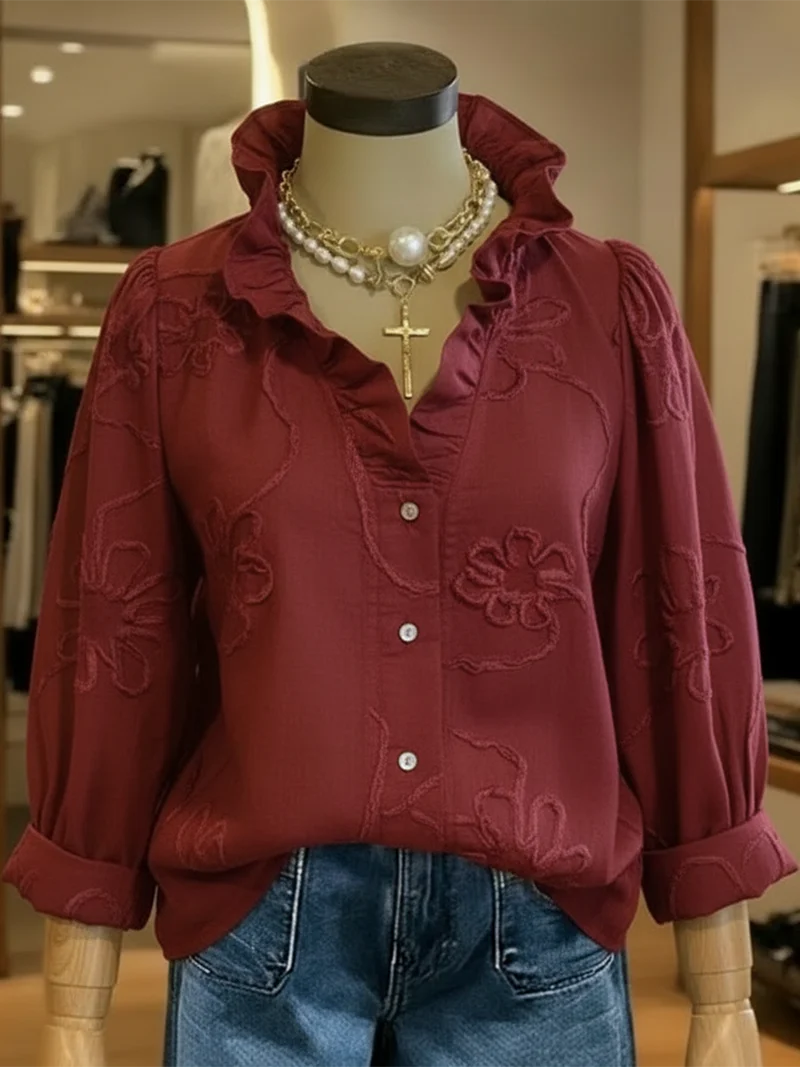 Jana | Damenbluse Freizeit komfortabel elegant