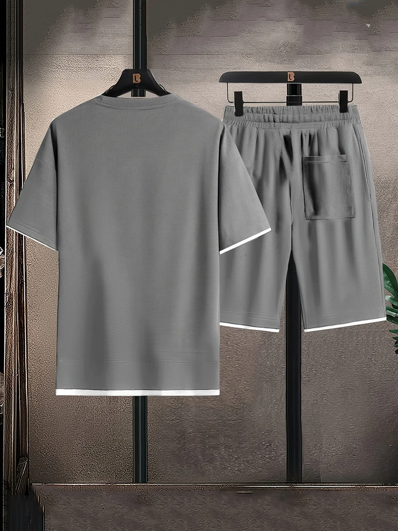 Sommer Set Herren | Sportliches T-Shirt & Shorts im Matching-Look