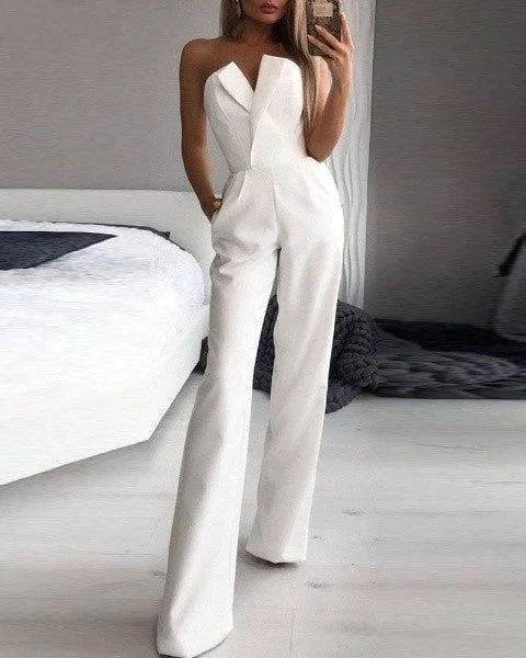 Jumpsuit Damen | Trägerlos & Festlich