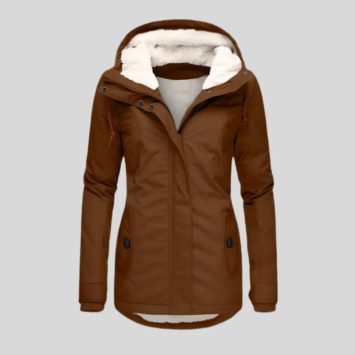 Winterjacke Damen | Regenjacke Damen | Wasserabweisend & warm gefüttert