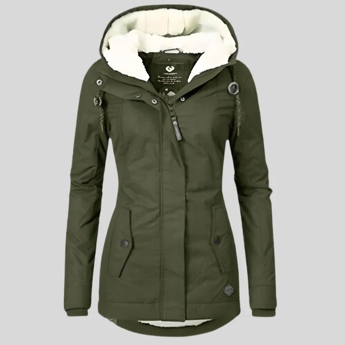 Winterjacke Damen | Regenjacke Damen | Wasserabweisend & warm gefüttert