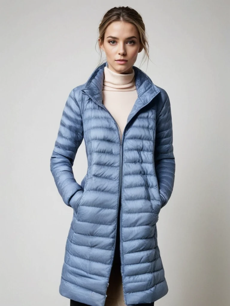 Winterjacke Damen | Steppjacke Damen | Lang geschnitten: mehr Wärmegefühl & Schutz