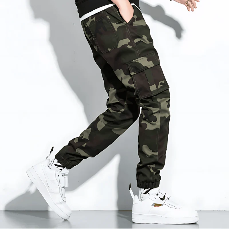 Paul | Camo Cargo Hose Herren in stilvoller Ausführung