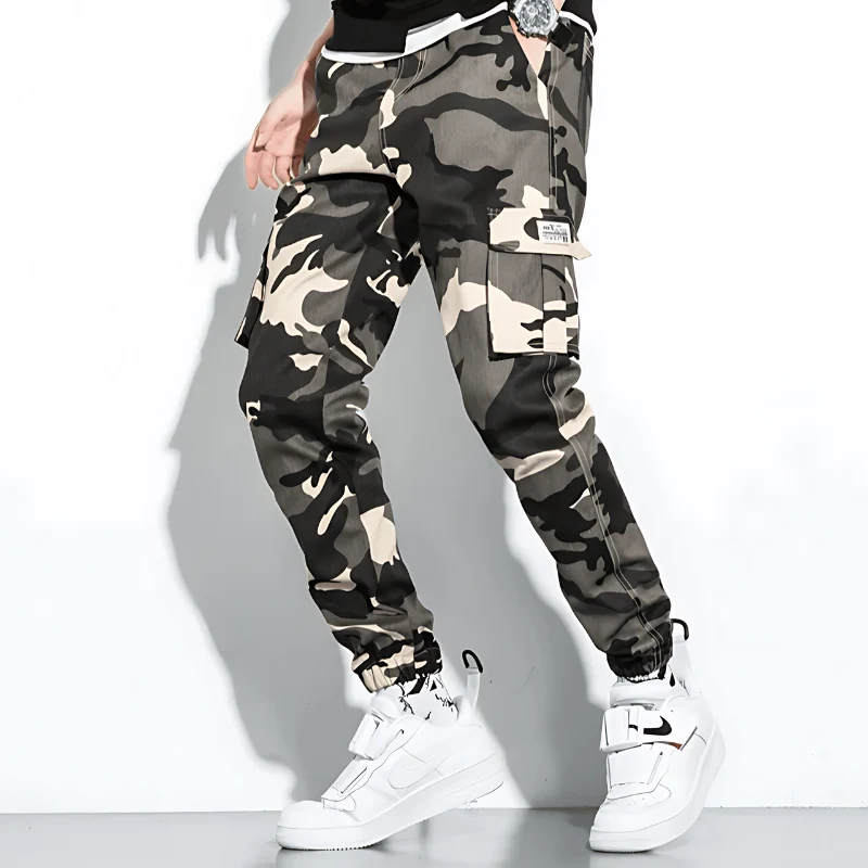 Paul | Camo Cargo Hose Herren in stilvoller Ausführung