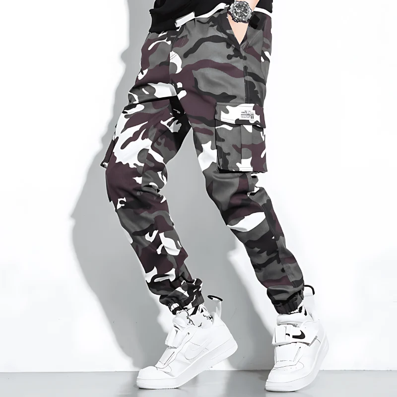 Paul | Camo Cargo Hose Herren in stilvoller Ausführung