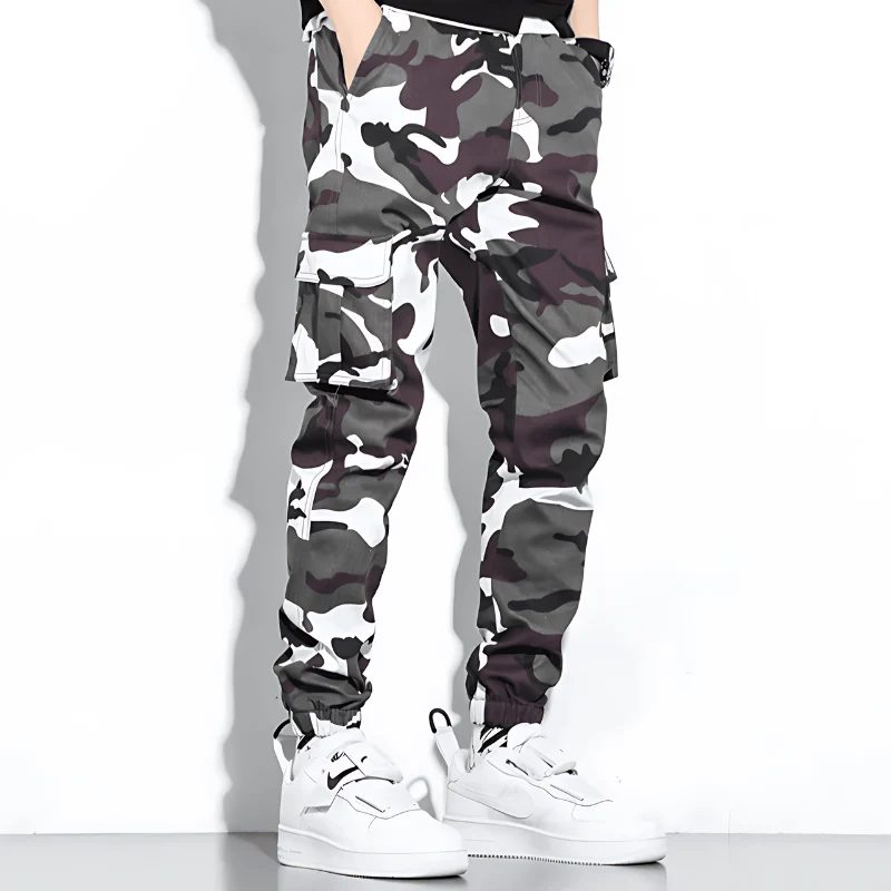 Paul | Camo Cargo Hose Herren in stilvoller Ausführung