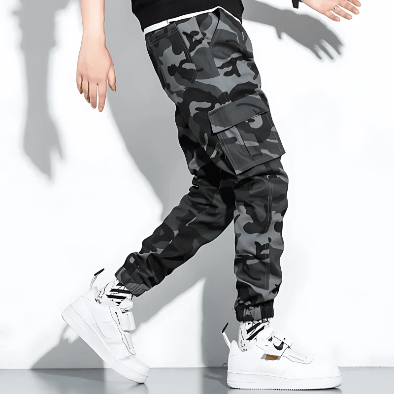 Paul | Camo Cargo Hose Herren in stilvoller Ausführung