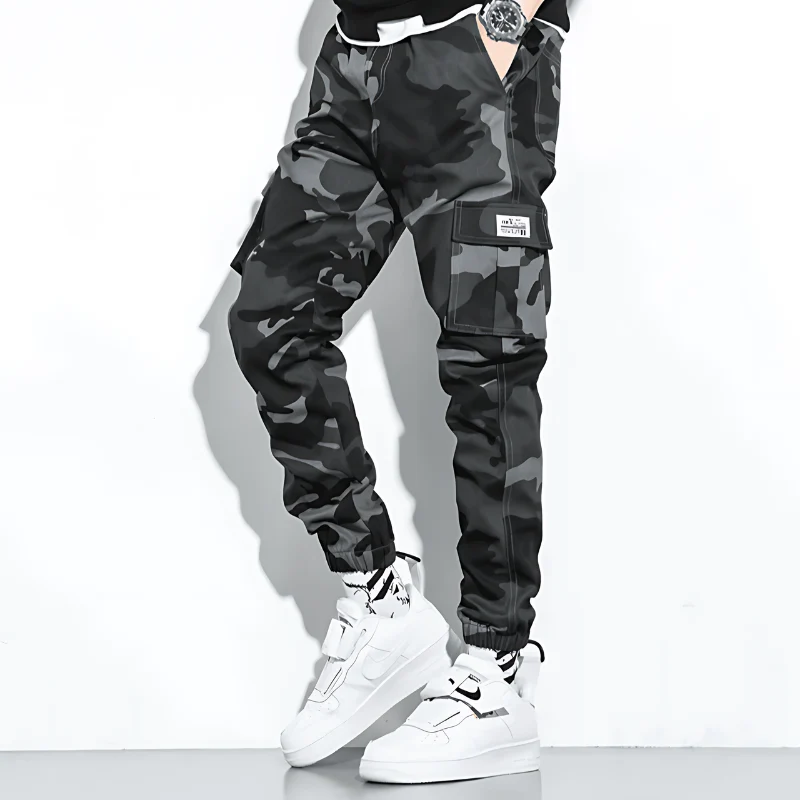 Paul | Camo Cargo Hose Herren in stilvoller Ausführung