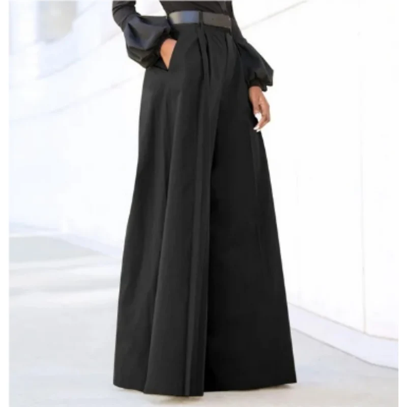 Weite Hose Damen Palazzo | Hoher Bund & Elegante Weite