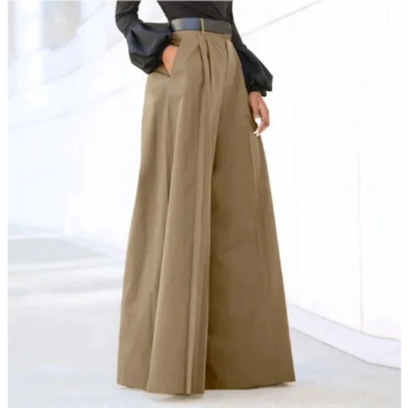 Weite Hose Damen Palazzo | Hoher Bund & Elegante Weite