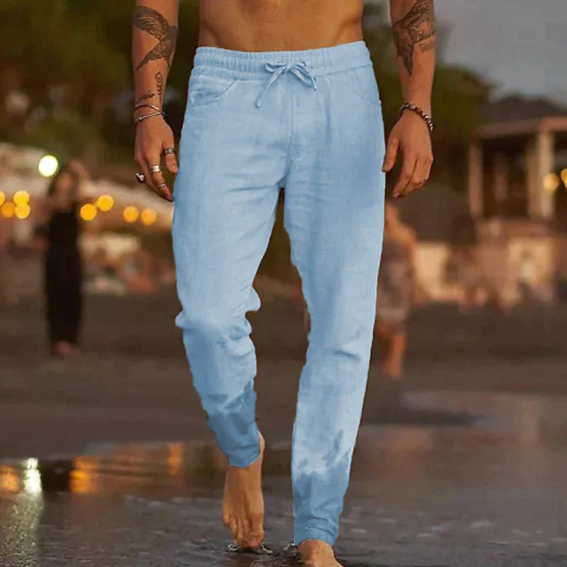 Helga | Herren Leinen-Strandhose stilvoll und leicht