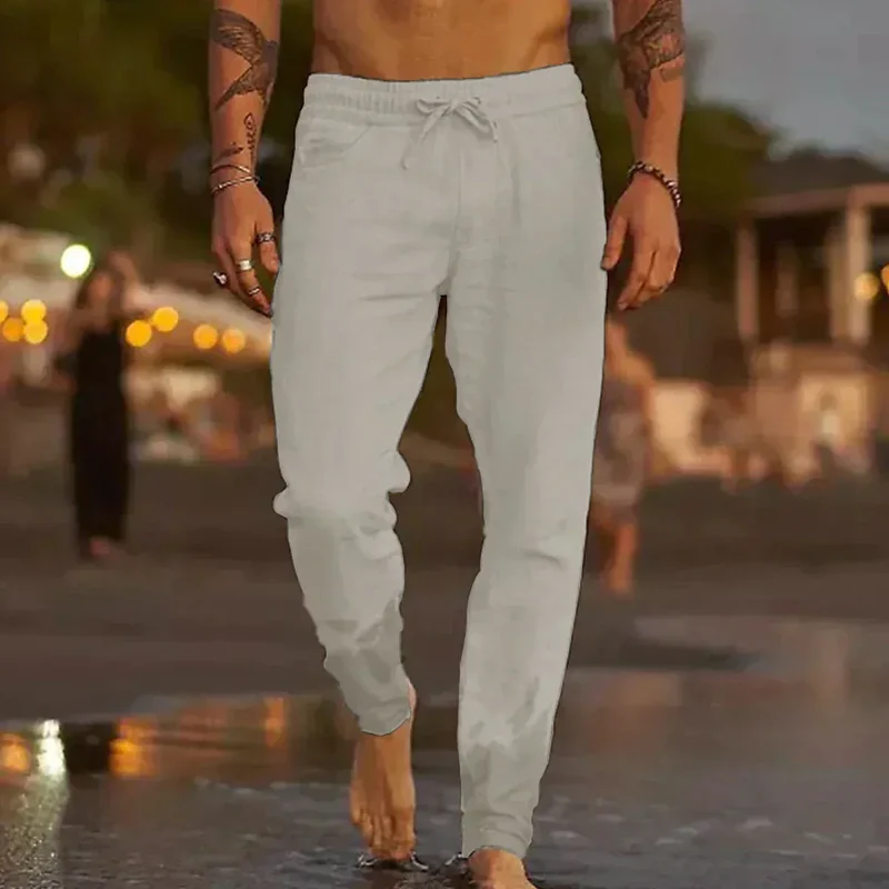 Helga | Herren Leinen-Strandhose stilvoll und leicht