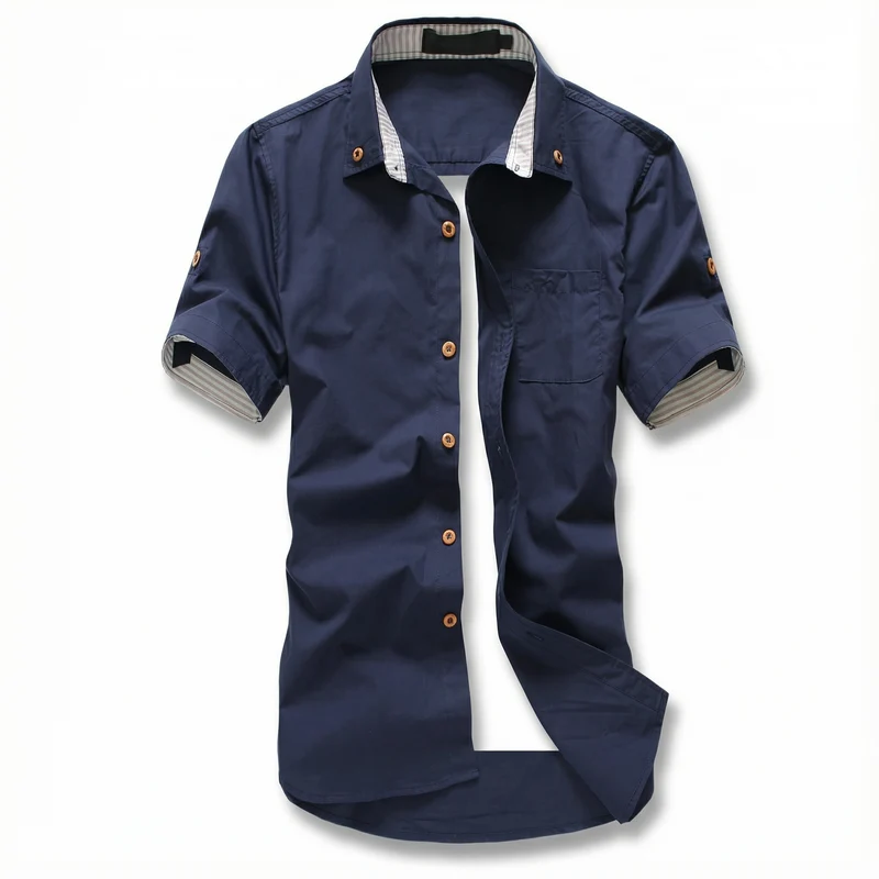 David | Mason Signature Button-Up Hemd in hochwertiger Verarbeitung