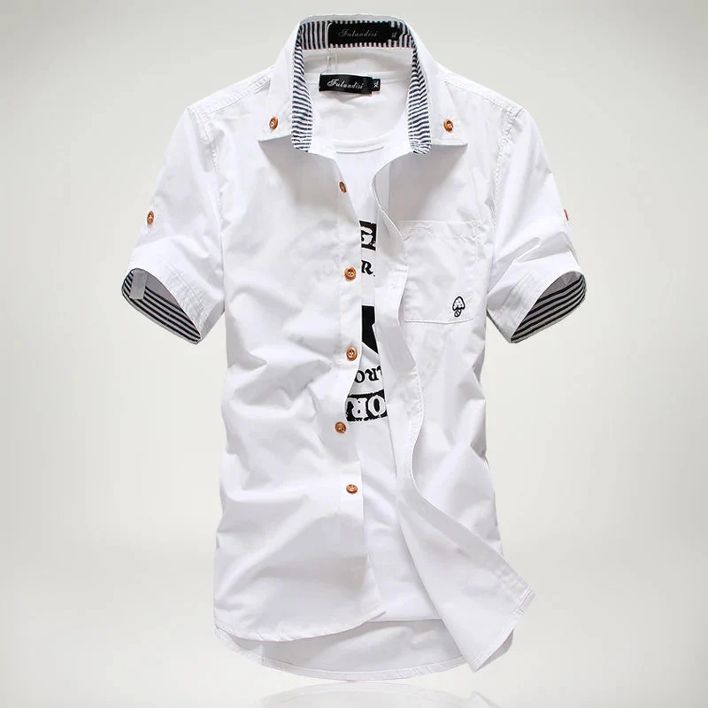 David | Mason Signature Button-Up Hemd in hochwertiger Verarbeitung