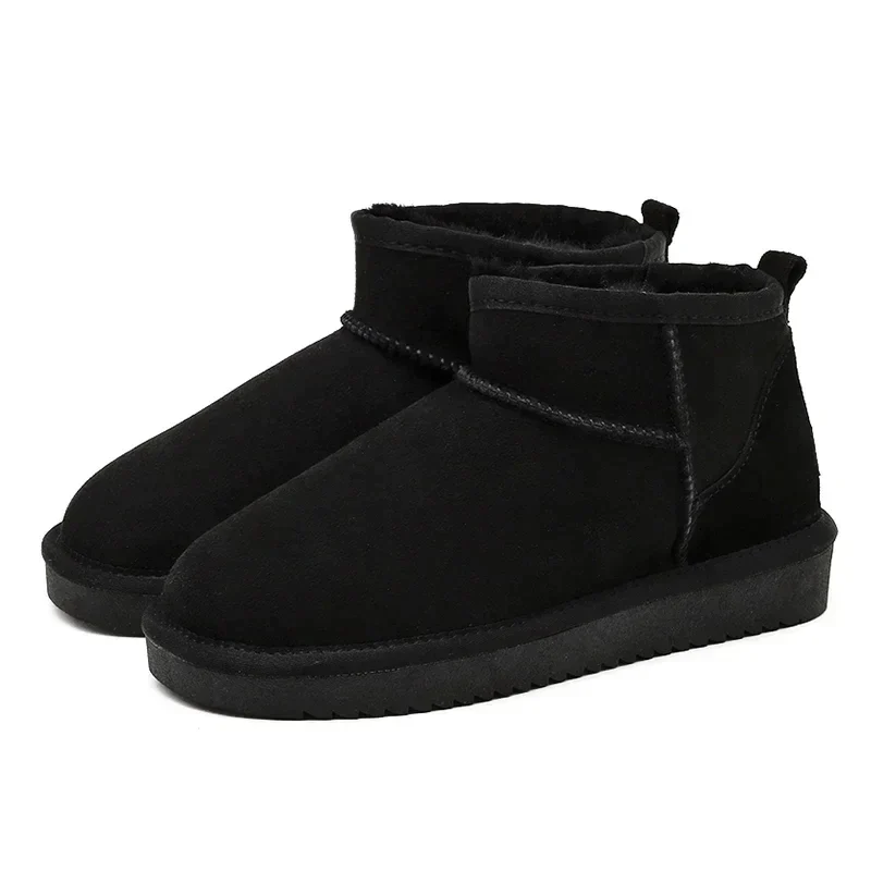 Lozenda - Stylische Stiefelette mit Fellfutter für Damen