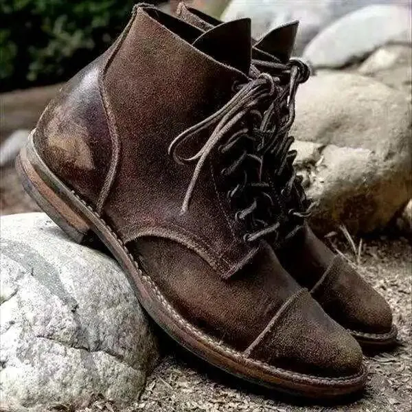 Lozenda - Hohe Stiefeletten aus Leder für Herren