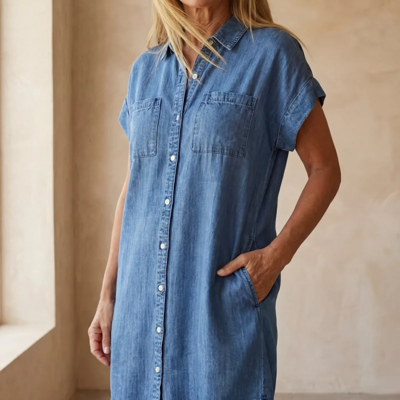 Alina | Mittellanges Freizeitkleid Damen