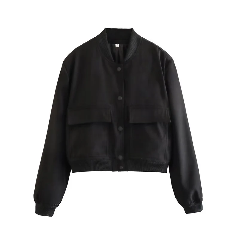 Kurzjacke Damen | Cropped Look & Praktische Taschen