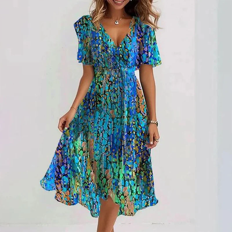 Clara | Stilvolles Damen Freizeitkleid bequem geschnitten