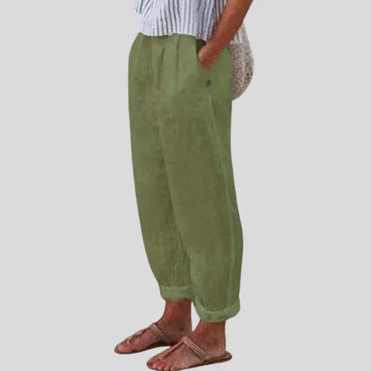 Amelie | Softline-Hose Damen komfortabel mit Seitentaschen